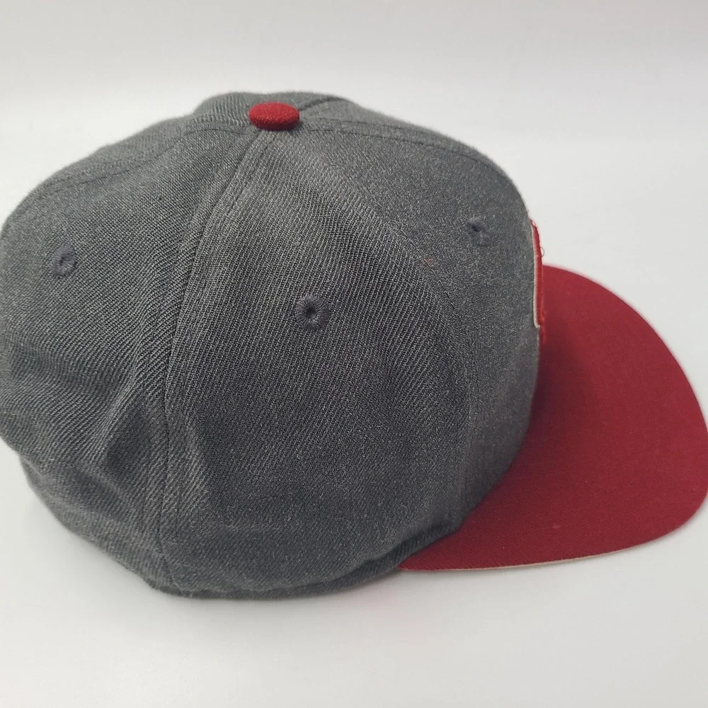 Arizona Diamondbacks Hat Snapback 9Fifty New Era Grey Red MLB‎ Wool Blend Men